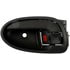 80398 by DORMAN - Interior Door Handle Front/Rear Left Smooth Dark Gray