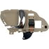 80467 by DORMAN - Interior Door Handle Front Left/Right Textured Beige w/Chrome lever