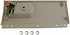 80480 by DORMAN - Interior Door Handle Rear Left Kit Chrome Lever Beige Housing