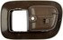 80504 by DORMAN - Interior Door Handle Front Right Bezel Textured Brown