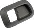 80503 by DORMAN - Interior Door Handle Front Right Bezel Textured Gray