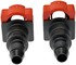 800-921 by DORMAN - 12 mm Fuel Line Connector, Straight To 12 mm Barbed