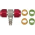 800-966 by DORMAN - Service Port Tee for 5/8 Low Pressure Side Line