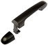 80697 by DORMAN - Exterior Door Handle Front Right/Left Smooth Black