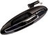 80757 by DORMAN - Exterior Door Handle Rear Left Smooth Black