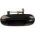 Dorman 80824 Exterior Door Handle Exterior Door Handle Rear Left Smooth Black