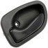 80881 by DORMAN - Interior Door Handle Front/Rear Left Textured Dark Gray