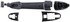 80934 by DORMAN - Exterior Door Handle Front Right Black