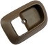 80533 by DORMAN - Interior Door Handle Front Left Bezel Textured Brown