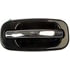 80548 by DORMAN - Exterior Door Handle Front Right Chrome w/ Black Housing