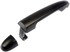 80784 by DORMAN - Exterior Door Handle Front Right Smooth Black