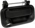 81076 by DORMAN - Tailgate Handle Textured Black With Camera Hole