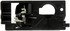 81099 by DORMAN - Interior Door Handle Front Right Textured Black Hatchback