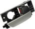 81113 by DORMAN - Interior Door Handle Front Right Gray/Chrome Hatchback
