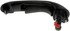 81121 by DORMAN - Liftgate Handle Smooth Black