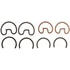 Dorman 81025 Universal Joint Bearing Cap Retainer U-Joint Retainer Assortment