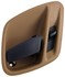 81651 by DORMAN - Interior Door Handle - Front Right, Rear Right - Brown (Camel)