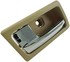 81724 by DORMAN - Interior Door Handle - Front Left - Chrome Lever+Beige Housing (Camel)