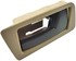 81748 by DORMAN - Interior Door Handle - Rear Right - Black+Camel (Beige)