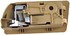 81754 by DORMAN - Interior Door Handle - Rear Right - Camel(Beige)+Chrome