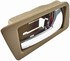 81754 by DORMAN - Interior Door Handle - Rear Right - Camel(Beige)+Chrome