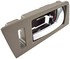 81772 by DORMAN - Interior Door Handle - Front Right - Stone(Gray)+Chrome