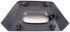 81993 by DORMAN - Tailgate Handle Bezel Black