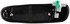 82042 by DORMAN - Exterior Door Handle Rear Left Black, Textured