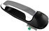 82042 by DORMAN - Exterior Door Handle Rear Left Black, Textured