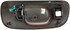 82092 by DORMAN - Interior Door Handle Chrome Lever, Black Housing