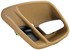 81660 by DORMAN - Interior Door Handle - Front or Rear Left Chrome Lever and Brown (Camel) Housing