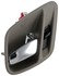 81663 by DORMAN - Interior Door Handle - Front Right, Rear Right - Chrome Lever Taupe Housing