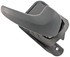 81801 by DORMAN - Interior Door Handle - Front Right - Texture Black