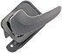 81804 by DORMAN - Interior Door Handle - Front Left - Texture Black