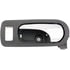 Dorman 81820 Interior Door Handle Interior Door Handle - Front Left - Chrome Lever+Black housing (Ebony)