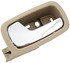 81854 by DORMAN - Interior Door Handle - Front Left - Chrome Lever+Beige Housing (Neutral)