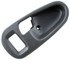 82458 by DORMAN - Interior Door Handle Rear Right Gray Bezel