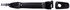 82462 by DORMAN - Exterior Door Handle Front Left  Smooth Black Without Smart Entry System