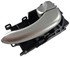 82333 by DORMAN - Interior Door Handle Front Right, Rear Right Silver