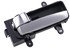 82342 by DORMAN - Interior Door Handle Front LH, Rear LH Silver and Black