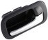 82197 by DORMAN - Interior Door Handle Rear Right Sedan, Black/Chrome