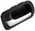 82196 by DORMAN - Interior Door Handle Rear Left Sedan, Black/Chrome