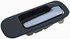 82207 by DORMAN - Interior Door Handle Front Right Sedan, Black/Chrome