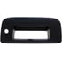 82775 by DORMAN - Tailgate Handle Bezel Smooth Black With Keyhole