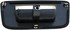 82776 by DORMAN - Tailgate Handle Bezel Smooth Black Without Keyhole