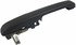 82951 by DORMAN - Exterior Door Handle Rear Left Texture Black