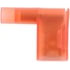 Dorman 84170 Flag Terminal 22-18 Gauge Female Flag Disconnect, .250 In., Red