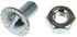 848-002 by DORMAN - License Plate Fasteners- 1/4-20 x 1/2 In.