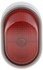 84870 by DORMAN - Electrical Switches - Rocker Full Glow - Oval Style Aluminum - Red Glow