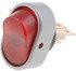 84870 by DORMAN - Electrical Switches - Rocker Full Glow - Oval Style Aluminum - Red Glow